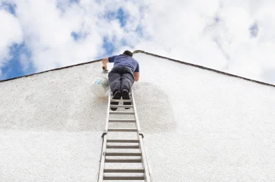 Peinture extérieure à Chabreloche — façades et ravalement